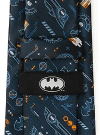 DC Comics Batman Batmobile Black Men's Tie
