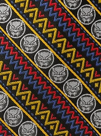 Marvel Black Panther Tribal Stripe Men's Tie