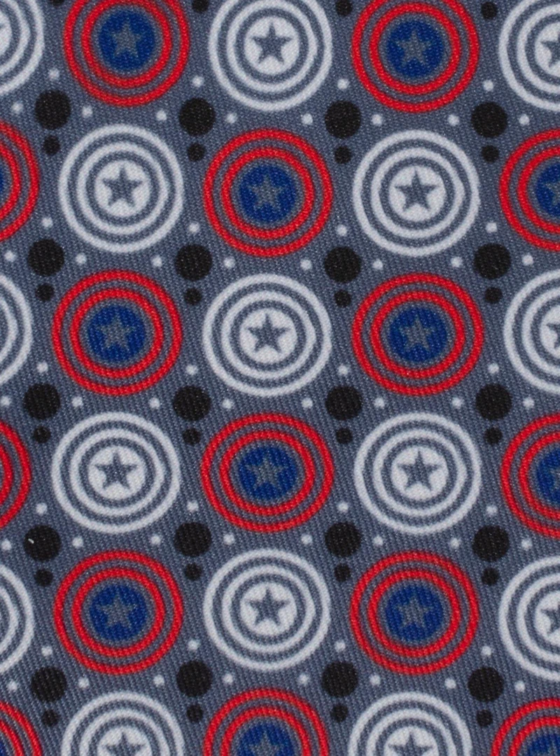 Marvel Captain America Shield Grey Men's Tie