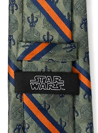 Star Wars Book of Boba Fett Green Men's Tie