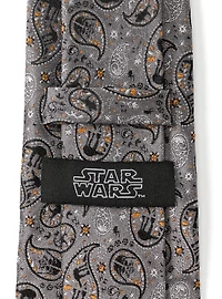 Star Wars Battle of Hoth Paisley Gray Men's Tie