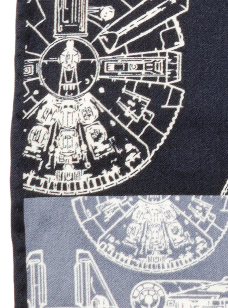 Star Wars Millennium Falcon Pocket Square