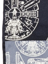 Star Wars Millennium Falcon Pocket Square