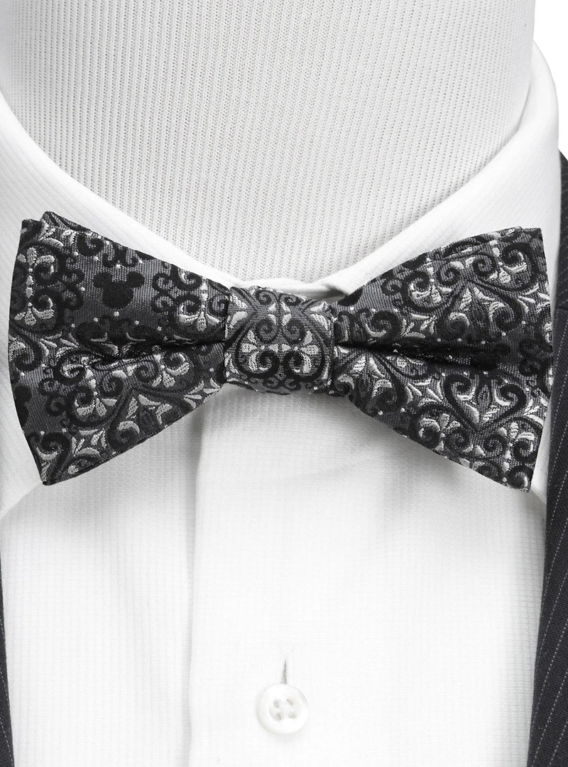 Disney Mickey Mouse Damask Tile Bow Tie