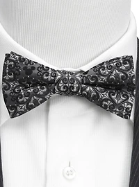 Disney Mickey Mouse Damask Tile Bow Tie