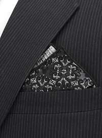 Disney Mickey Mouse Damask Tile Pocket Square