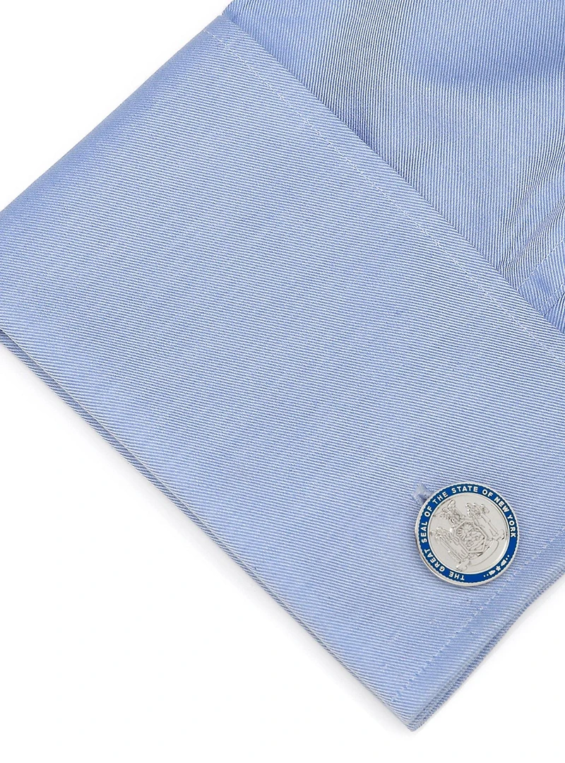 New York State Seal Cufflinks