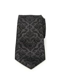 Star Wars Damask Darth Vader Black Men's Tie