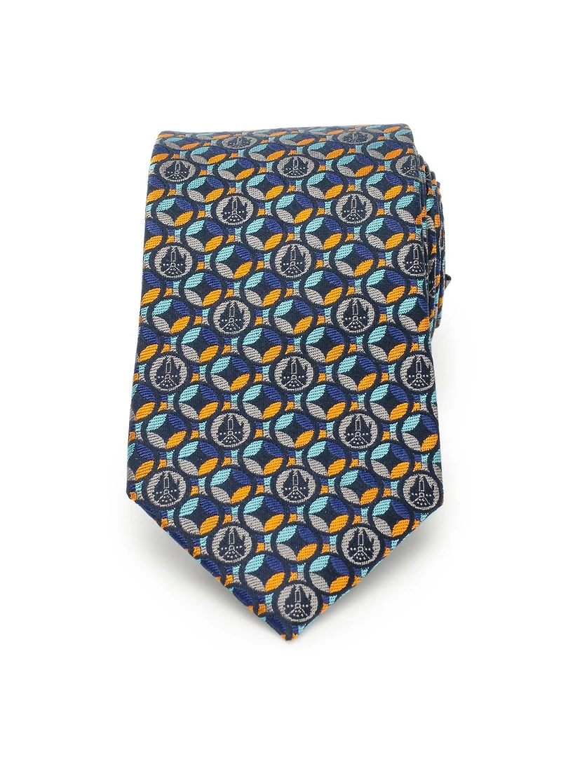 Star Wars Millennium Falcon Motif Men's Tie