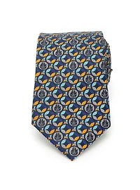 Star Wars Millennium Falcon Motif Men's Tie