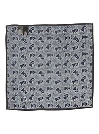 Star Wars The Mandalorian The Child Outline Navy Blue Pocket Square