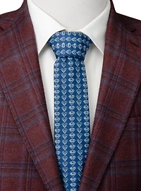DC Comics Superman Shield Logo Blue Men's Tie