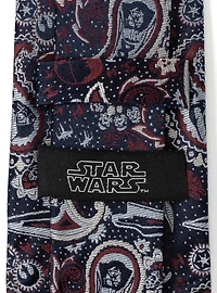 Star Wars Darth Vader Paisley Navy Men's Tie