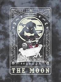 The Nightmare Before Christmas Oogie Boogie Moon Tarot Card Mineral Wash T-Shirt