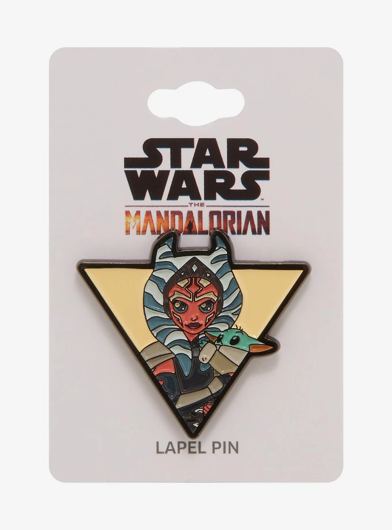 Star Wars The Mandalorian Chibi Ashoka & Grogu Enamel Pin - BoxLunch Exclusive