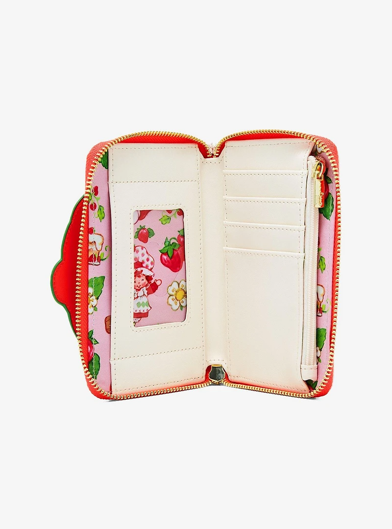 Loungefly Strawberry Shortcake House Small Zip Wallet