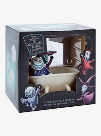 Disney The Nightmare Before Christmas Lock, Shock, and Barrel Bathtub Trinket Tray