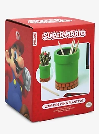 Nintendo Super Mario Bros. Warp Pipe Pen & Plant Pot