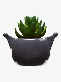 Sanrio Kuromi Faux Succulent Planter