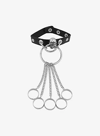 Skull Hardware Hand Ring Bracelet
