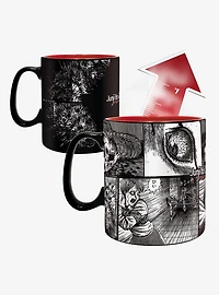 Junji Ito Honored Ancestor Magic Mug and Souichi's Curse Mug Set