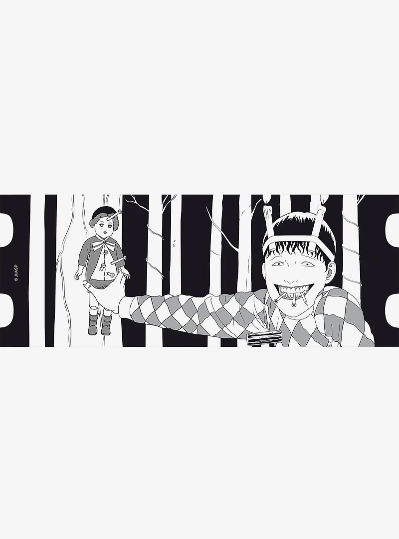 Junji Ito Honored Ancestor Magic Mug and Souichi's Curse Mug Set