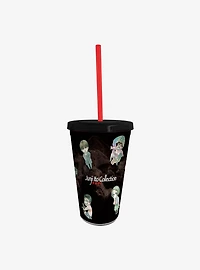 Junji Ito Tomie Tumbler with Straw, Acrylic Figure & Keychain Set