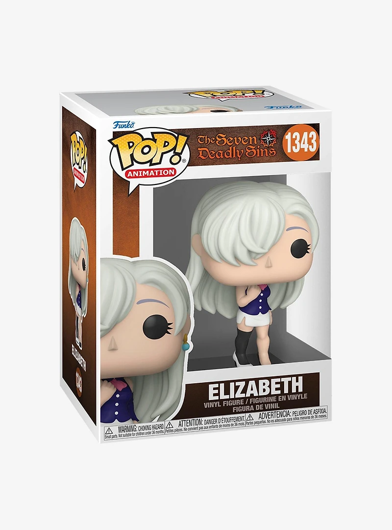 Funko Pop! Animation The Seven Deadly Sins Elizabeth Vinyl Figure