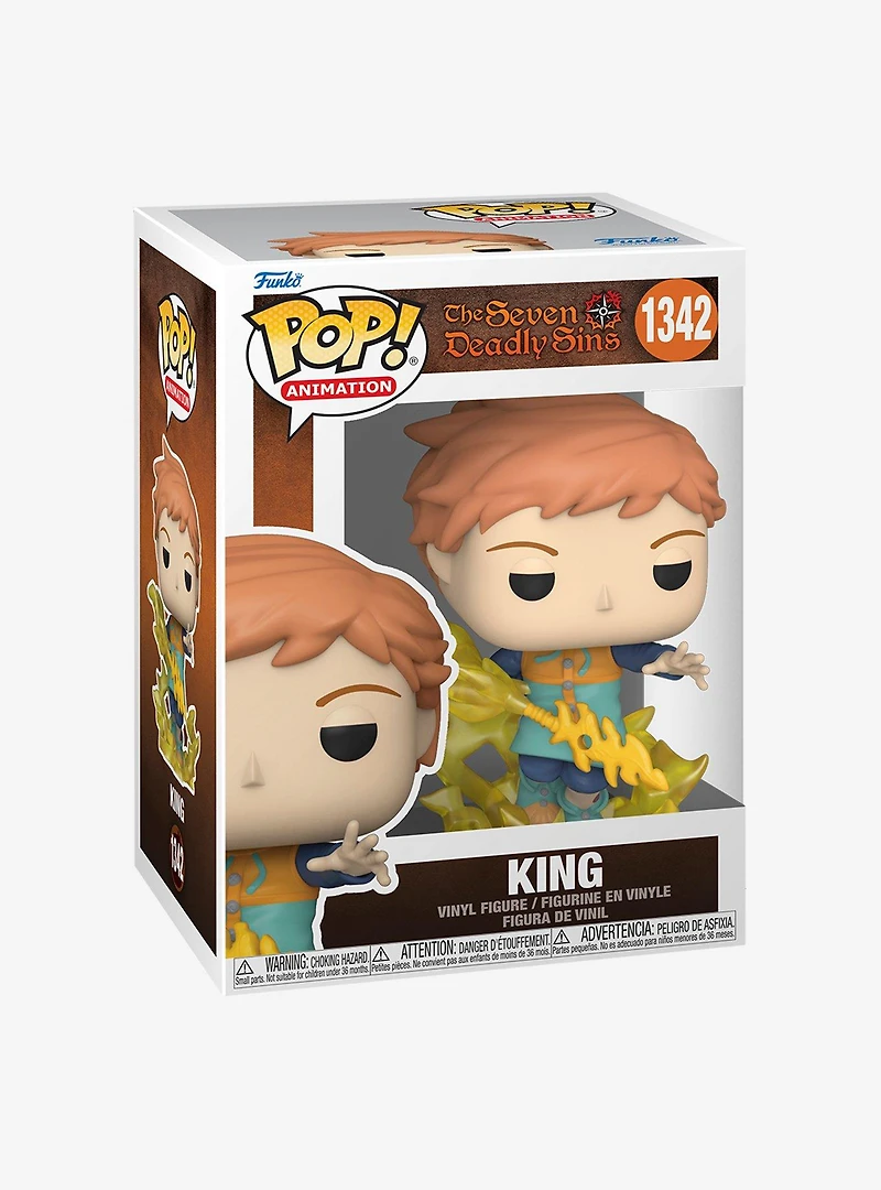 Funko Pop! Animation The Seven Deadly Sins King Vinyl Figure
