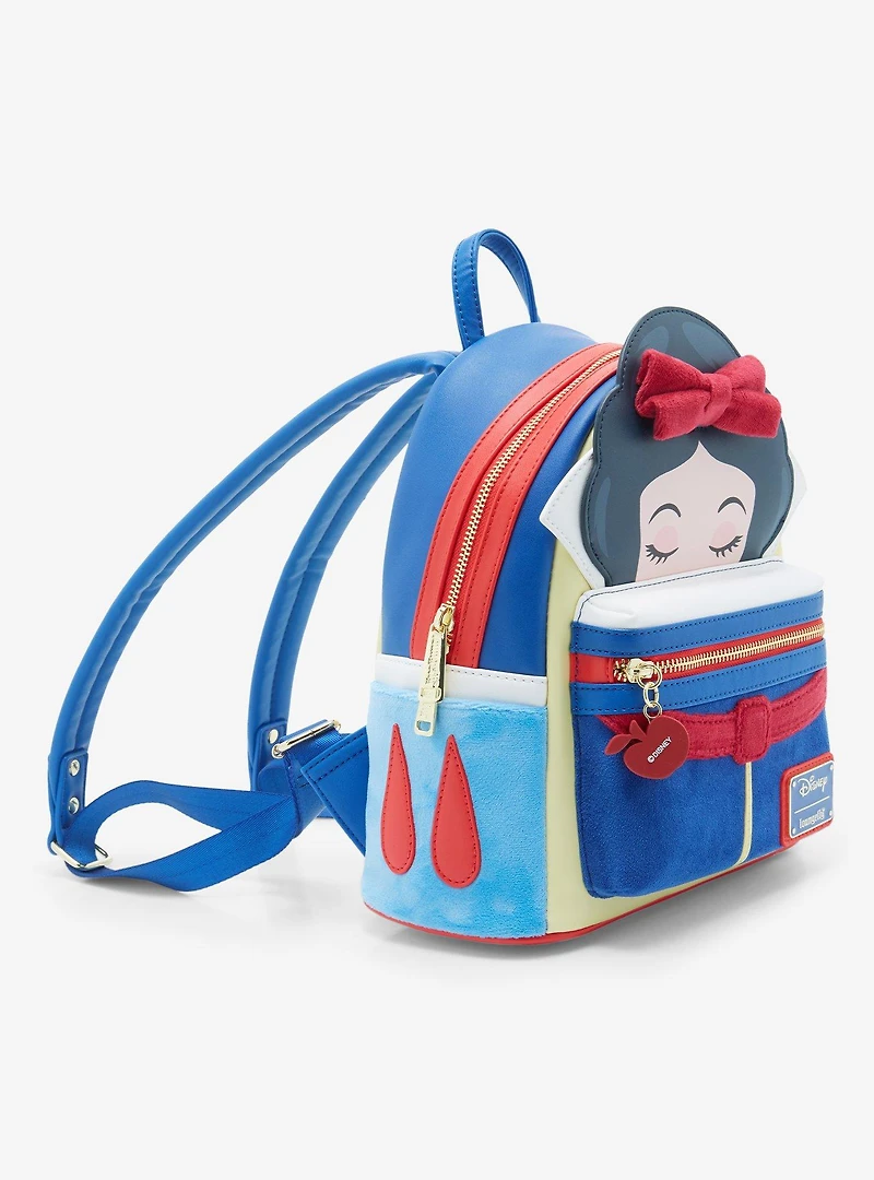 Loungefly Disney Snow White and the Seven Dwarfs Snow White Figural Mini Backpack - BoxLunch Exclusive