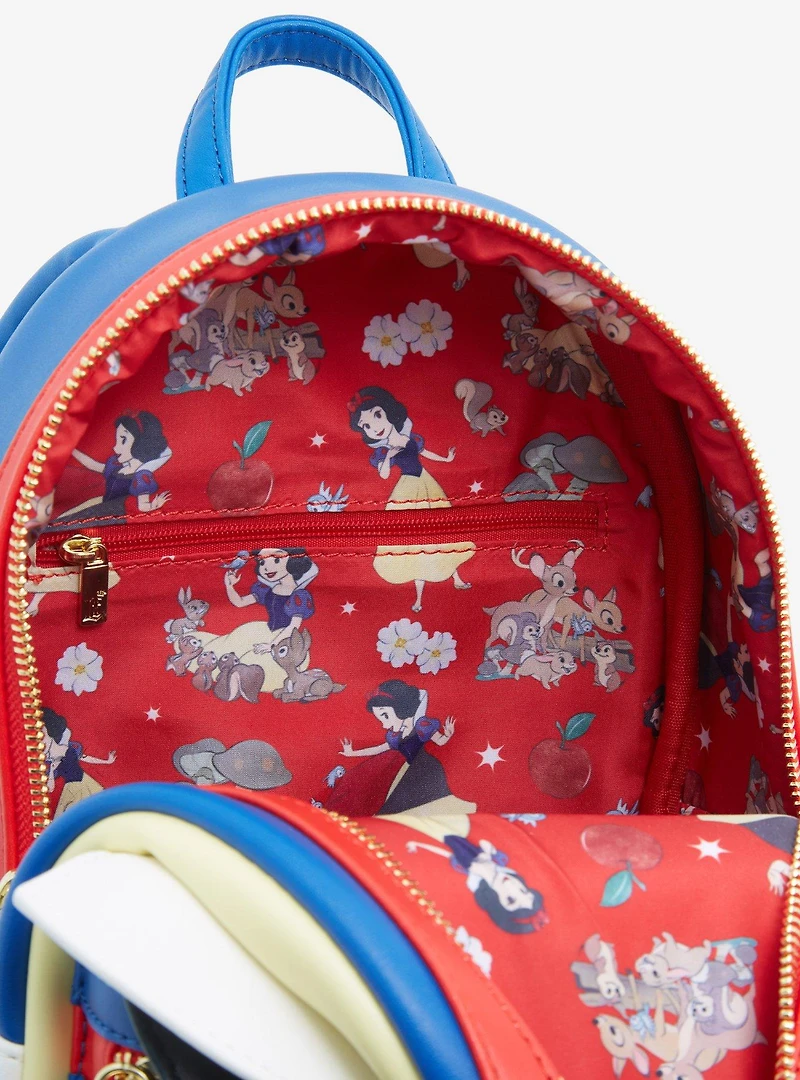 Loungefly Disney Snow White and the Seven Dwarfs Snow White Figural Mini Backpack - BoxLunch Exclusive