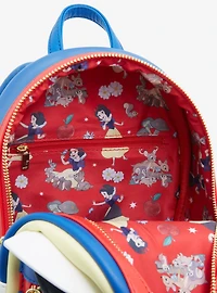 Loungefly Disney Snow White and the Seven Dwarfs Snow White Figural Mini Backpack - BoxLunch Exclusive
