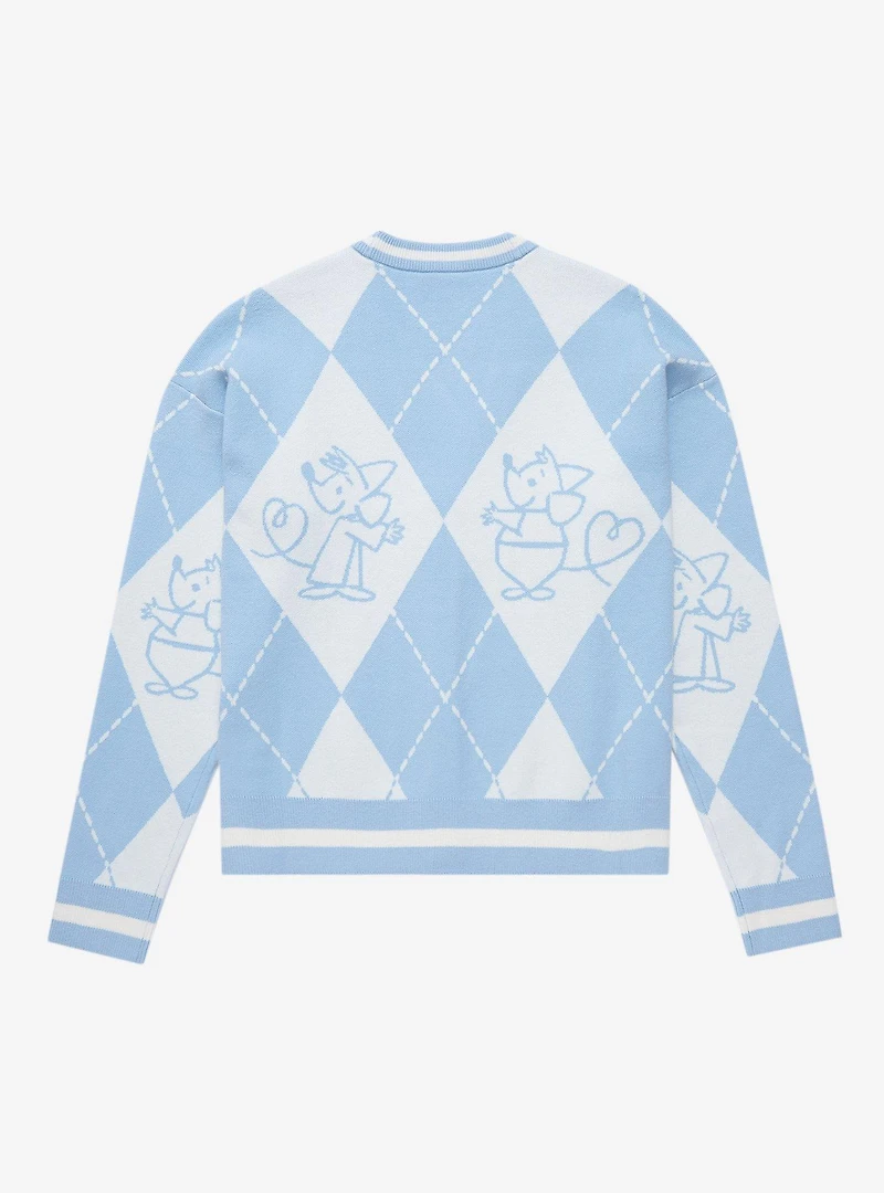 Disney Cinderella Mice Argyle Women's Cardigan - BoxLunch Exclusive
