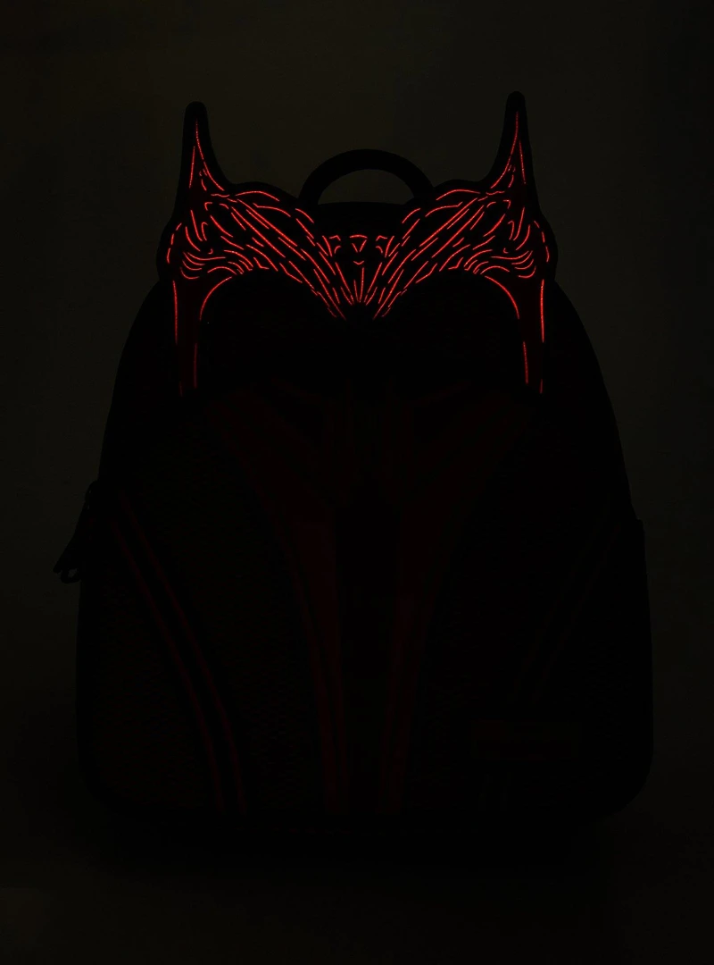 Loungefly Marvel WandaVision Scarlet Witch Glow-in-the-Dark Costume Mini Backpack - BoxLunch Exclusive