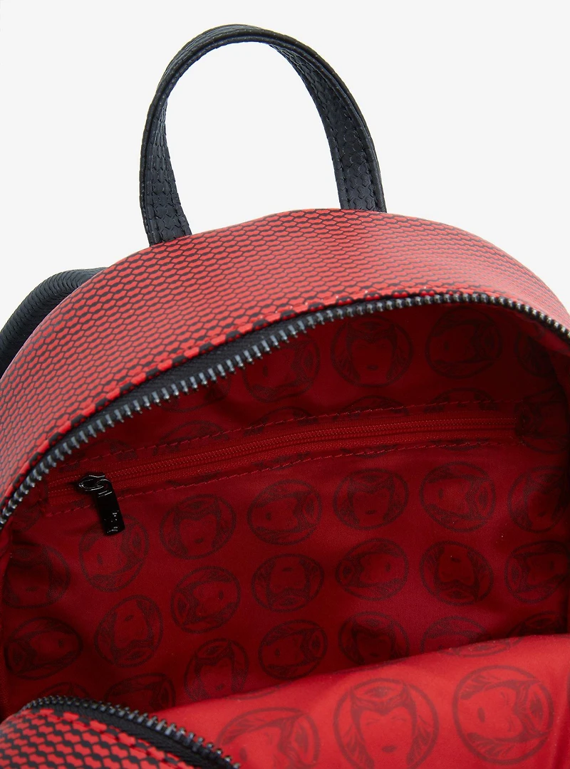 Loungefly Marvel WandaVision Scarlet Witch Glow-in-the-Dark Costume Mini Backpack - BoxLunch Exclusive
