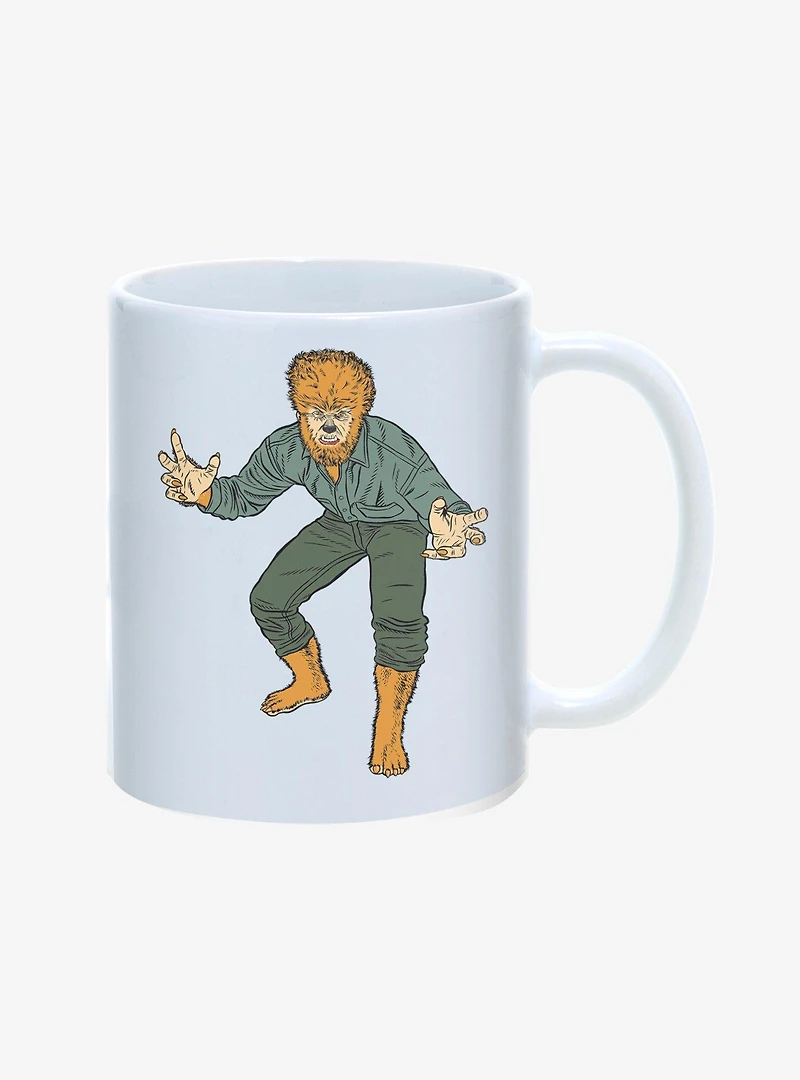 Universal Monsters The Wolfman Attack Mug 11oz