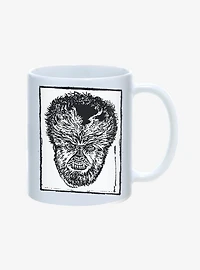 Universal Monsters The Wolfman Head Mug 11oz