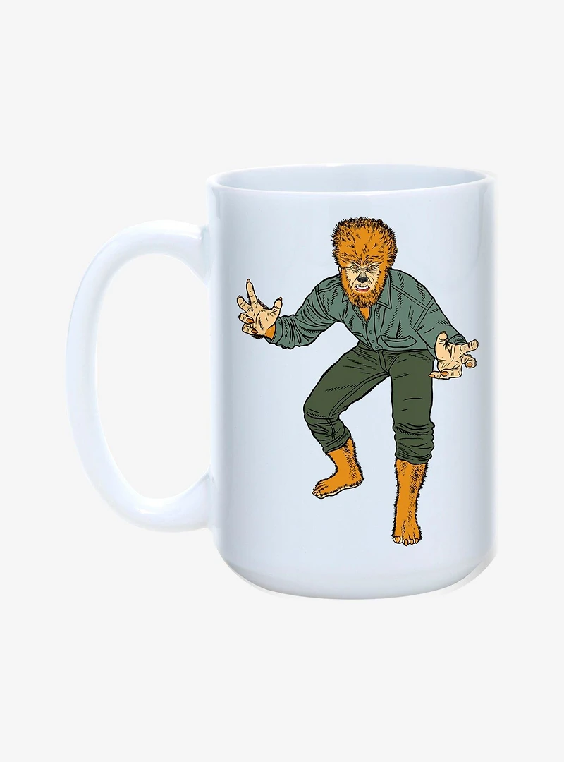 Universal Monsters The Wolfman Attack Mug 15oz