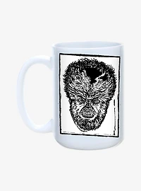 Universal Monsters The Wolfman Head Mug 15oz
