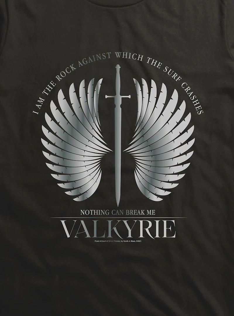 A Court Of Silver Flames Valkyrie Wings T-Shirt