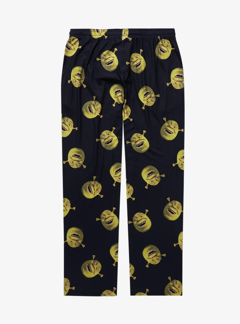 Shrek Faces Allover Print Sleep Pants - BoxLunch Exclusive