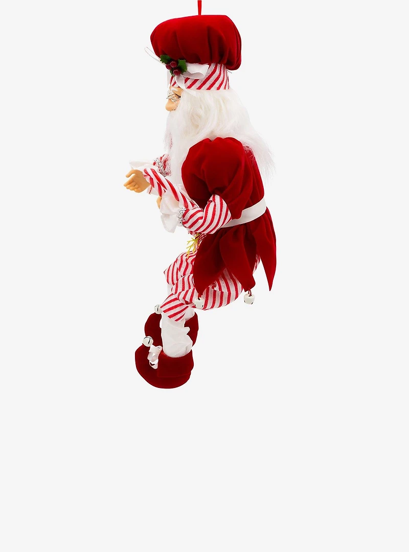 Kringle Klaus Peppermint Chef Santa Figure