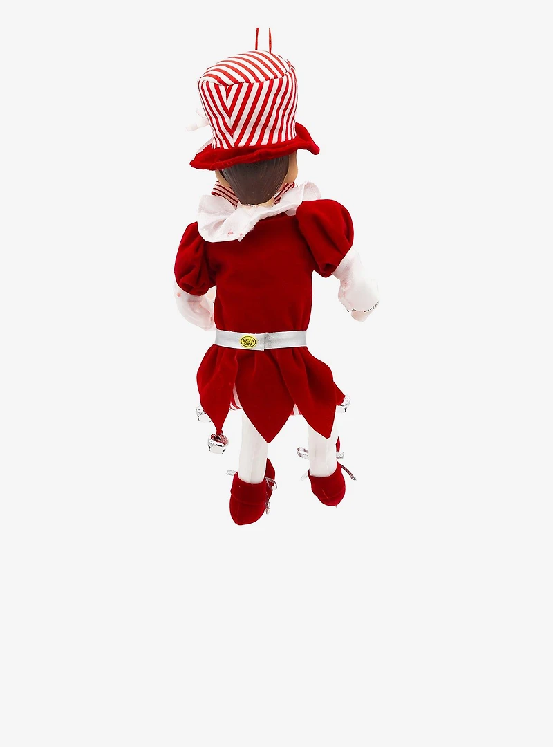 Kringle Klaus Peppermint Elf Ornament