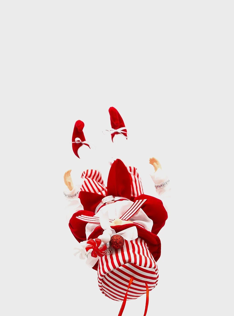 Kringle Klaus Peppermint Elf Ornament