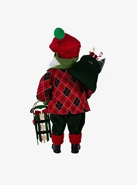 Kurt Adler Kringle Klaus Red and Green Santa Figure
