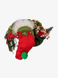 Kurt Adler Kringle Klaus Red and Green Santa Figure