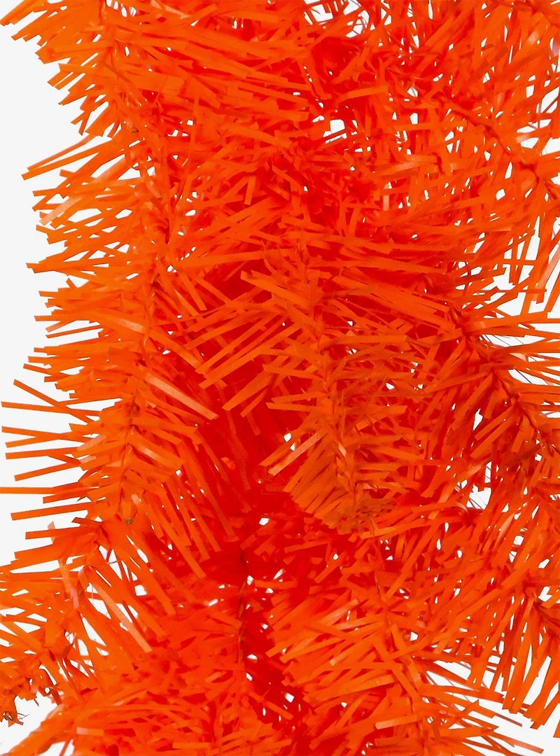 18-inch Unlit Orange Wreath