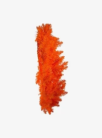 24-inch Unlit Orange Wreath