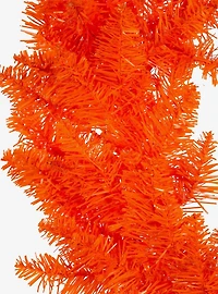 24-inch Unlit Orange Wreath