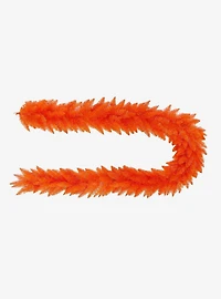 9-Foot Unlit Orange Garland